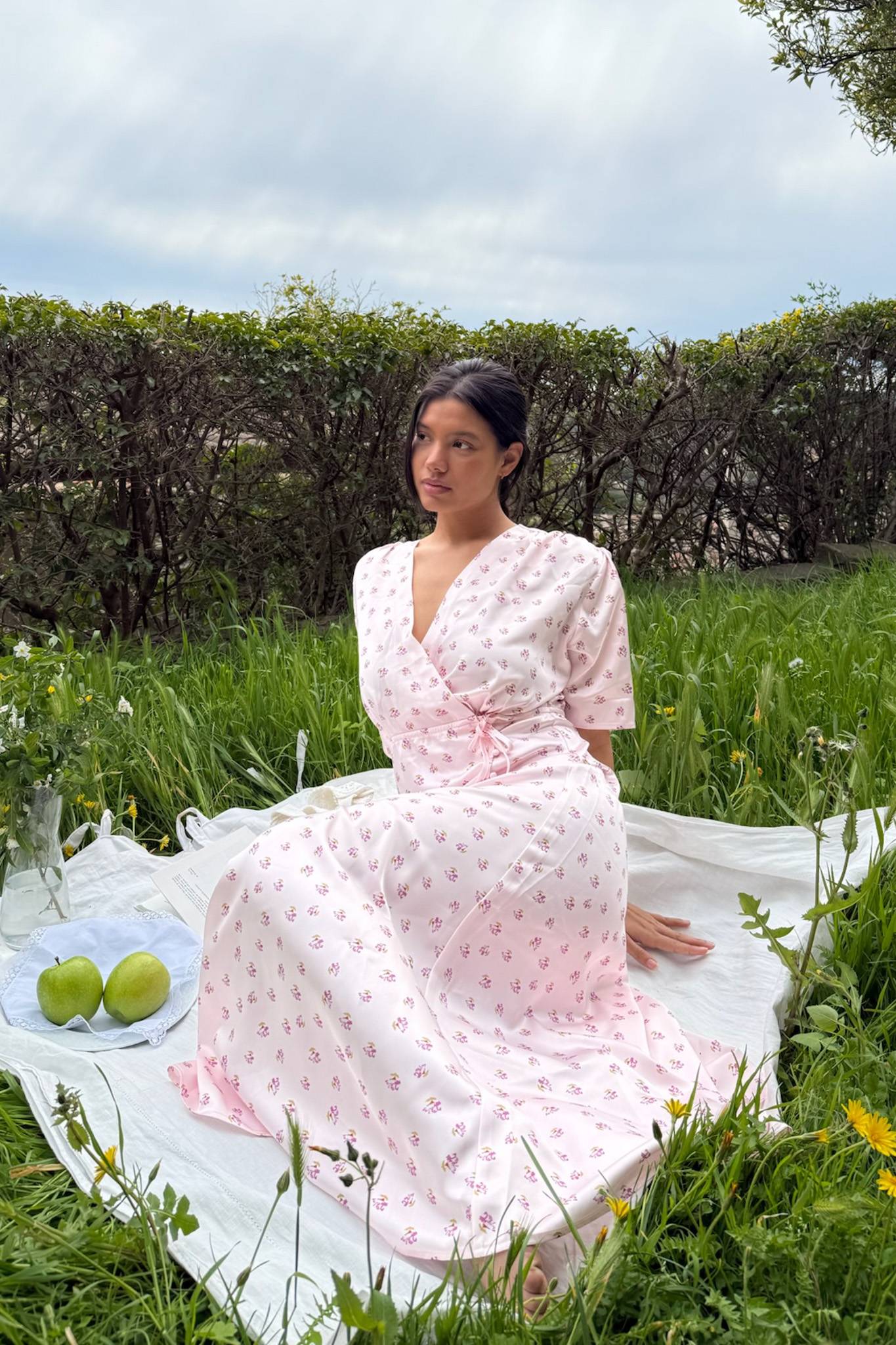YrsaIC Maxi Dress - Pink - Image 5
