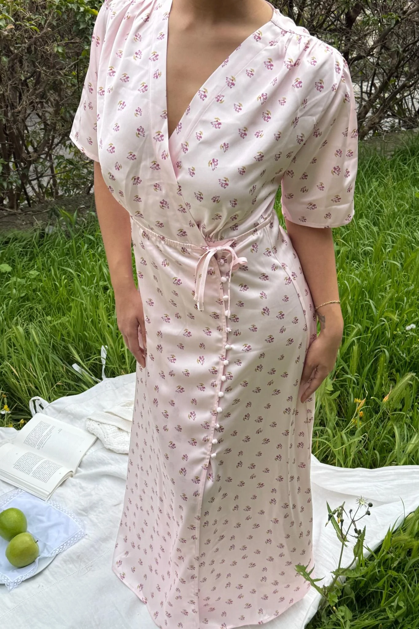 YrsaIC Maxi Dress - Pink - Image 6