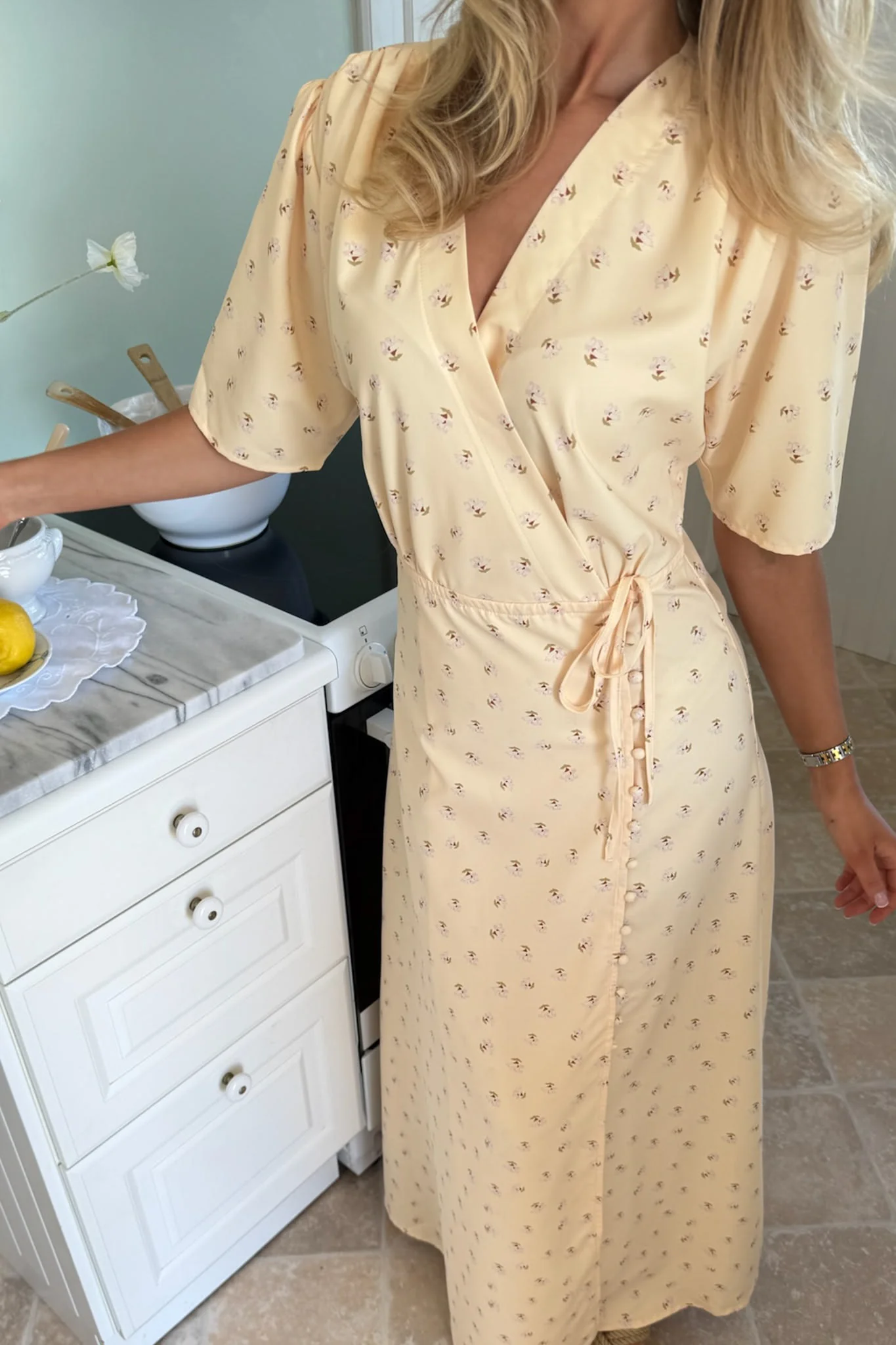 YrsaIC Maxi Dress - Yellow - Image 3