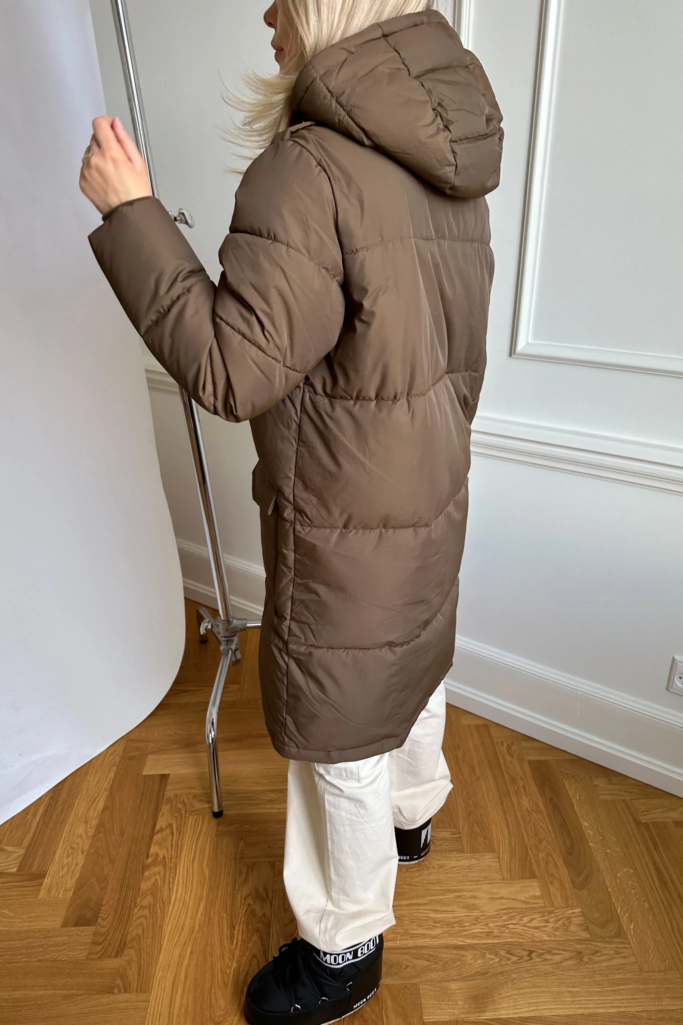 OBJZhanna LS Long Jacket - Dark Earth - Image 6