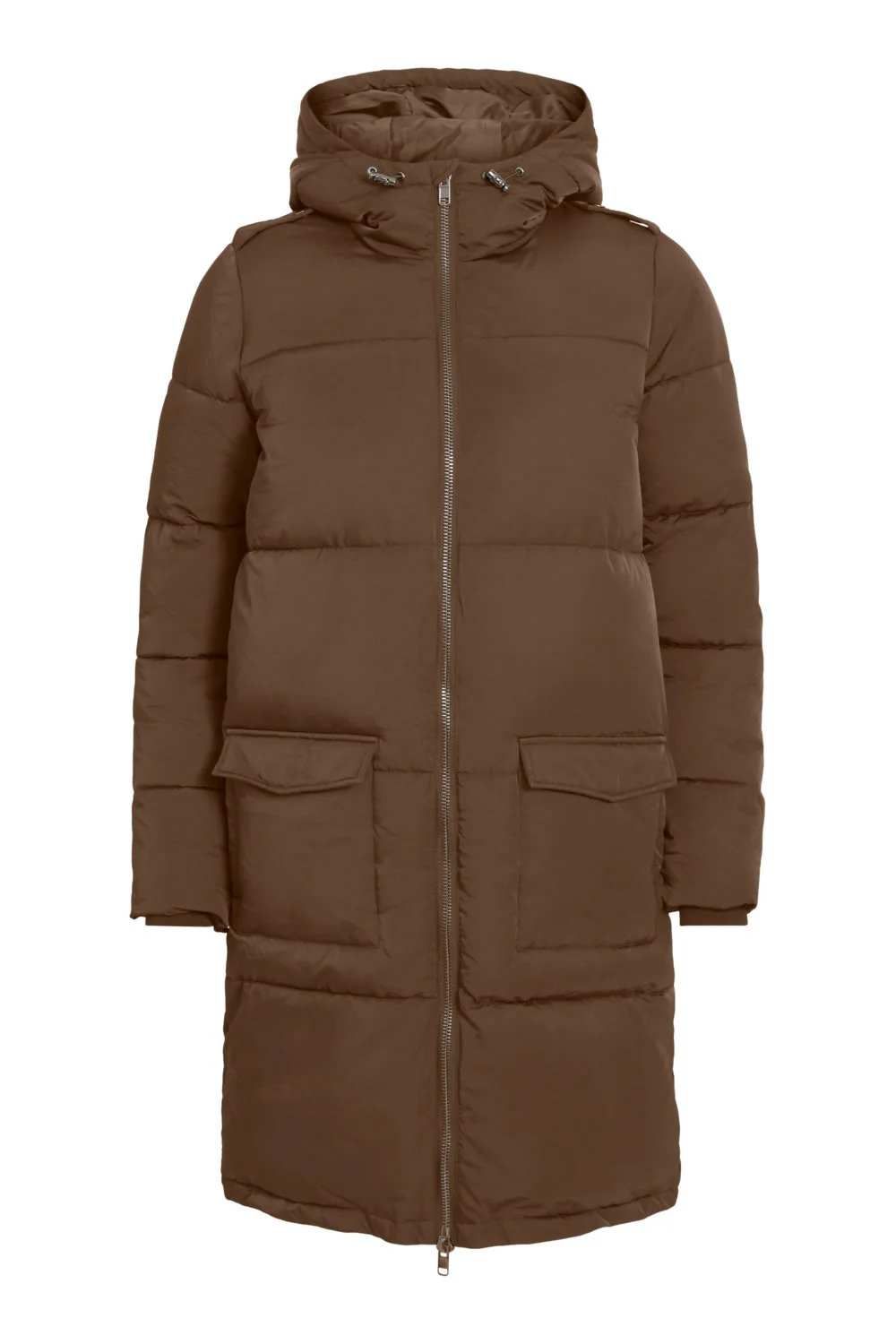 OBJZhanna LS Long Jacket - Dark Earth - Image 7