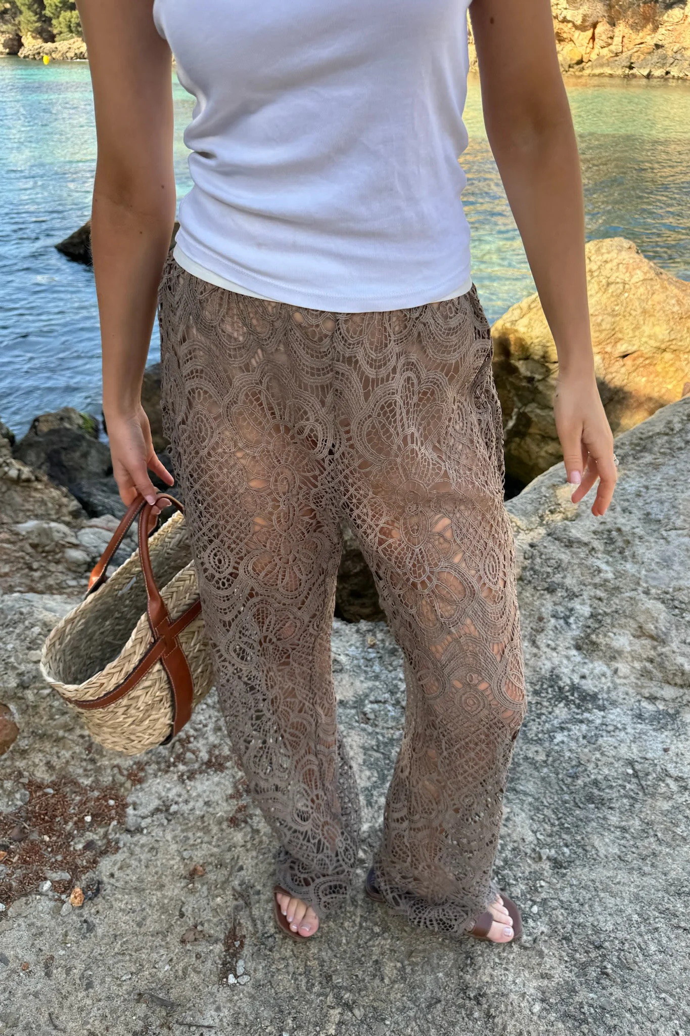 ZhannaIC Pants - Mocca Heavy Lace - Image 5