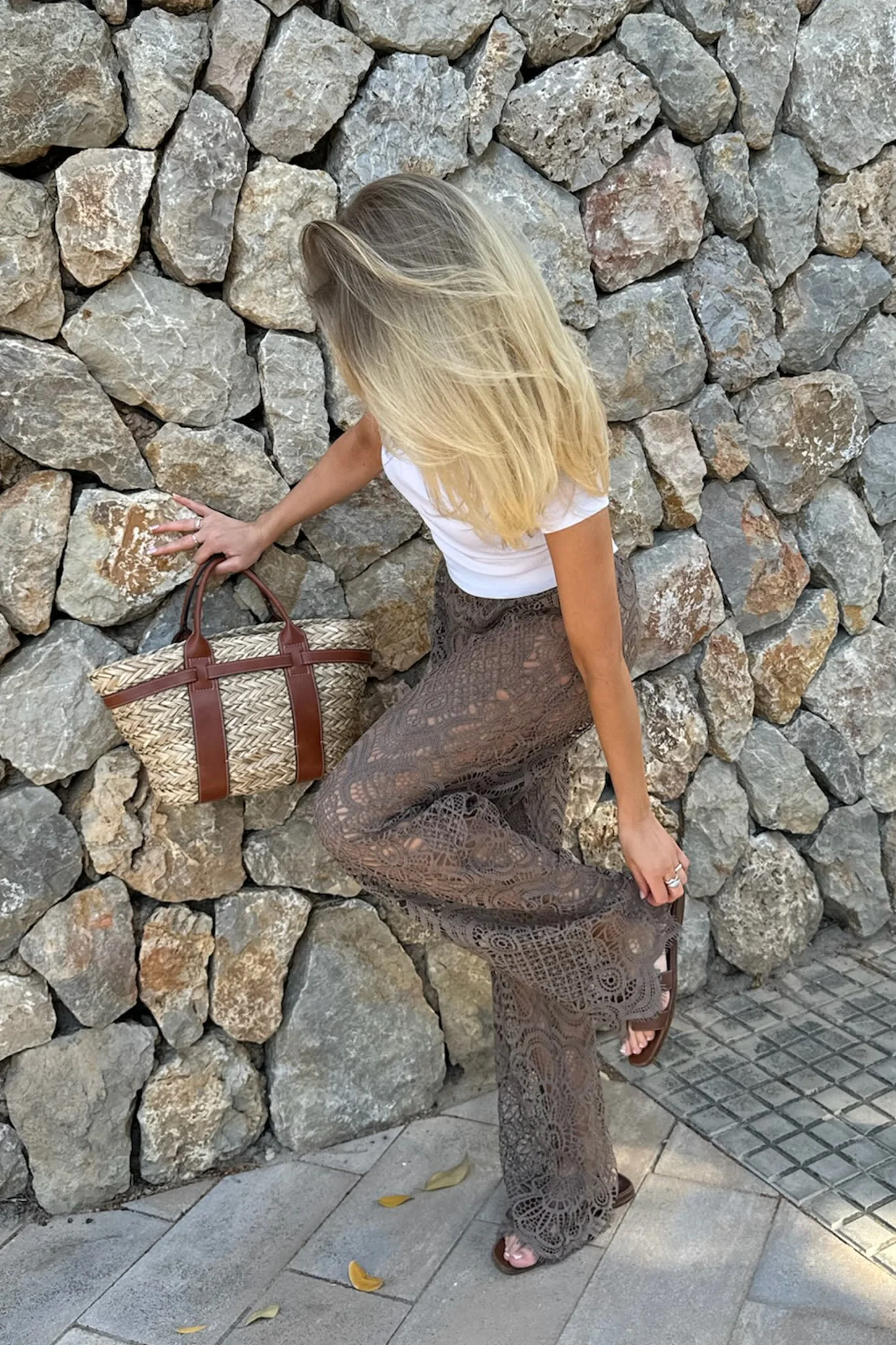ZhannaIC Pants - Mocca Heavy Lace - Image 7