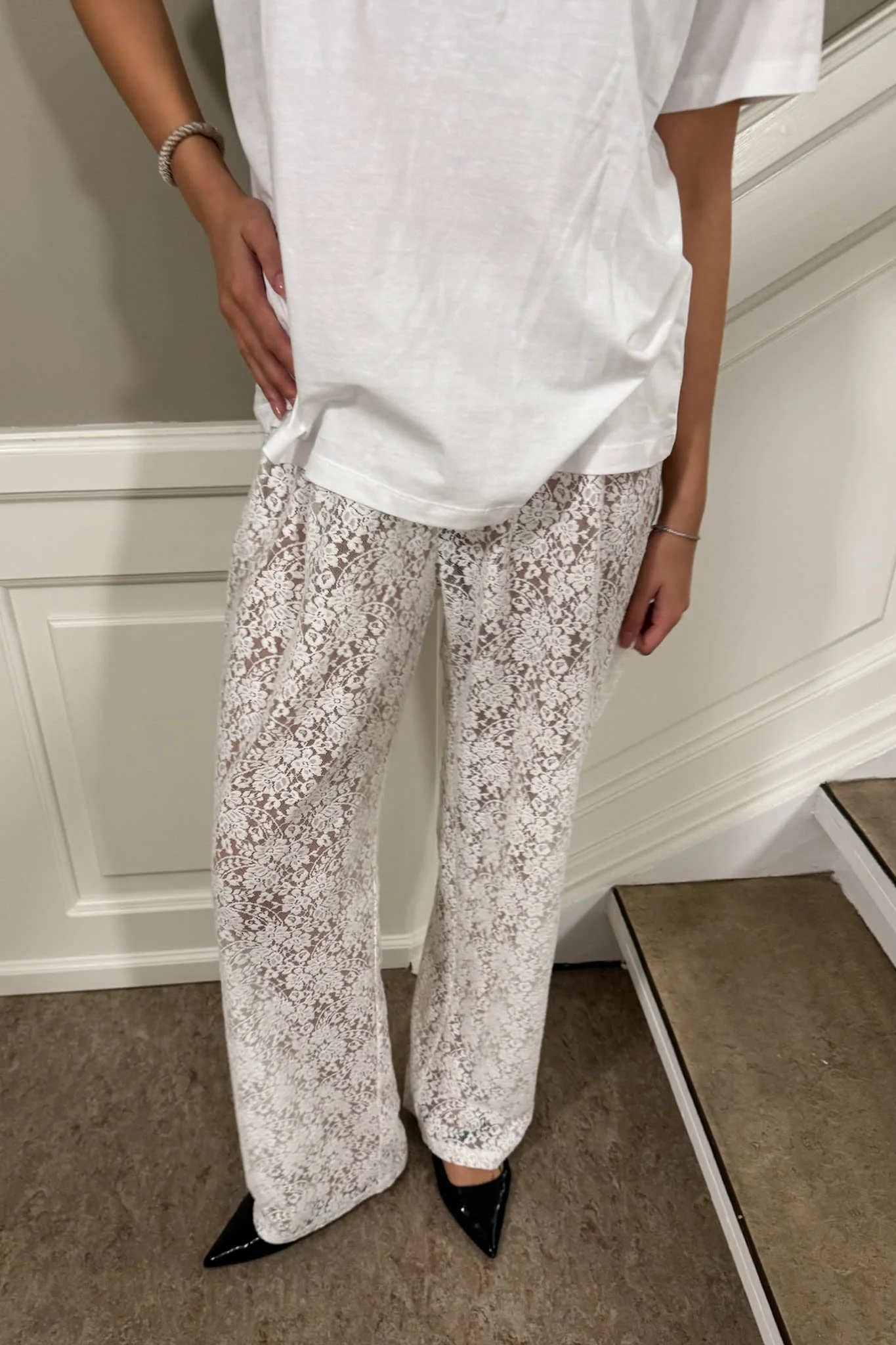 ZhannaIC Pants - White Lace - Image 3