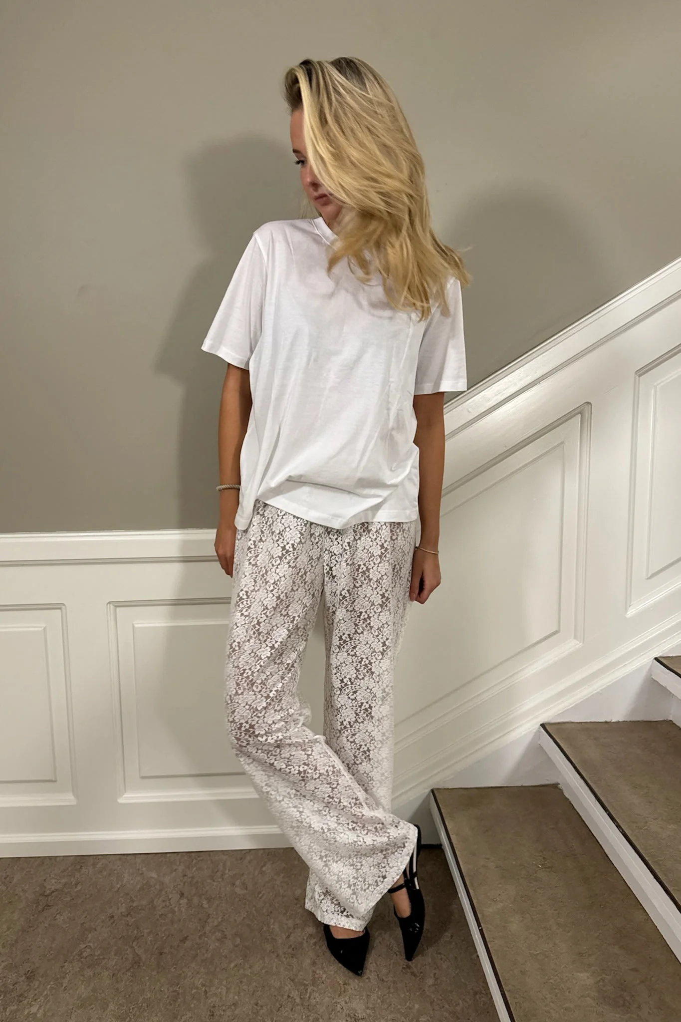 ZhannaIC Pants - White Lace - Image 4