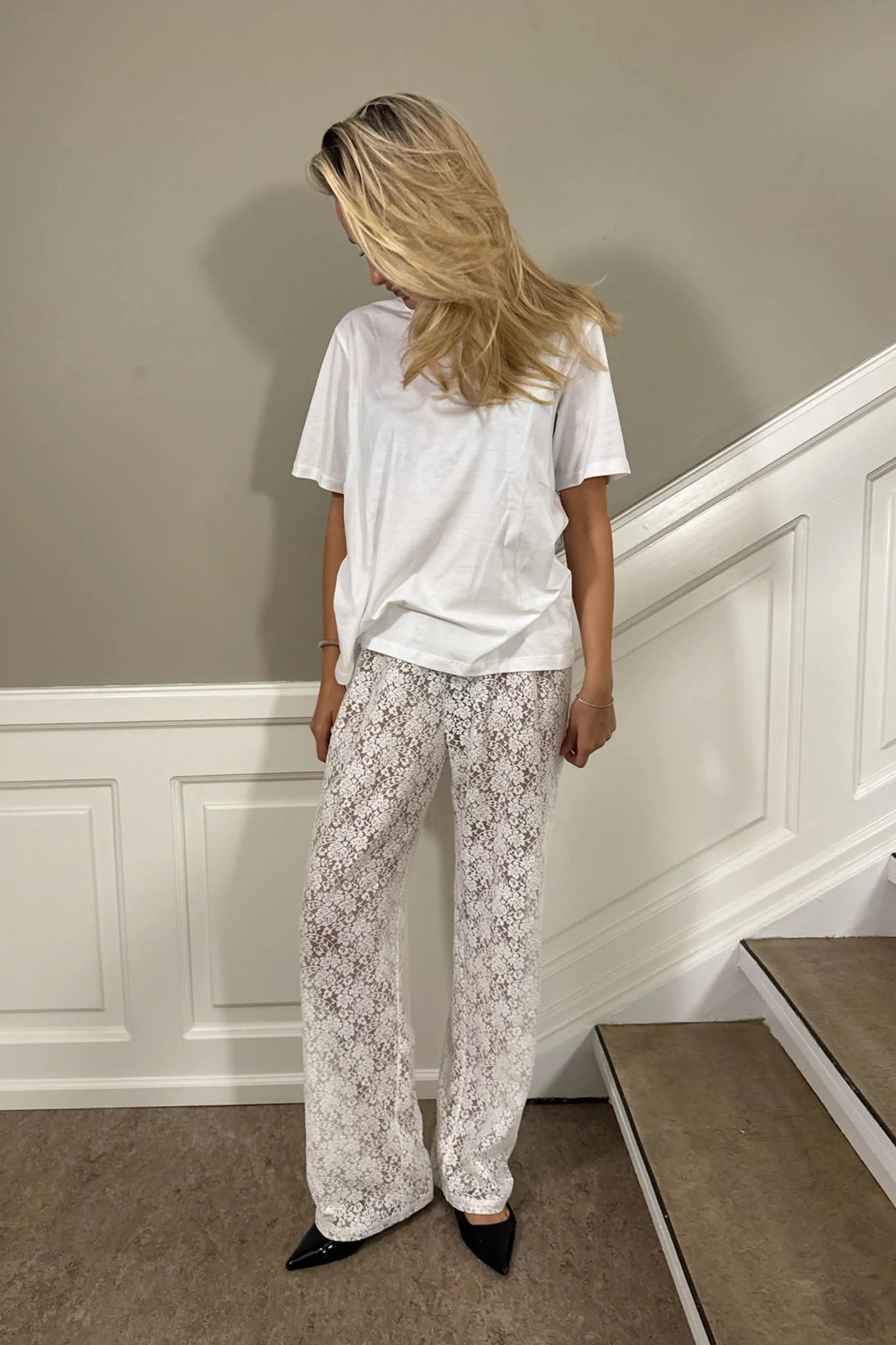 ZhannaIC Pants - White Lace - Image 5