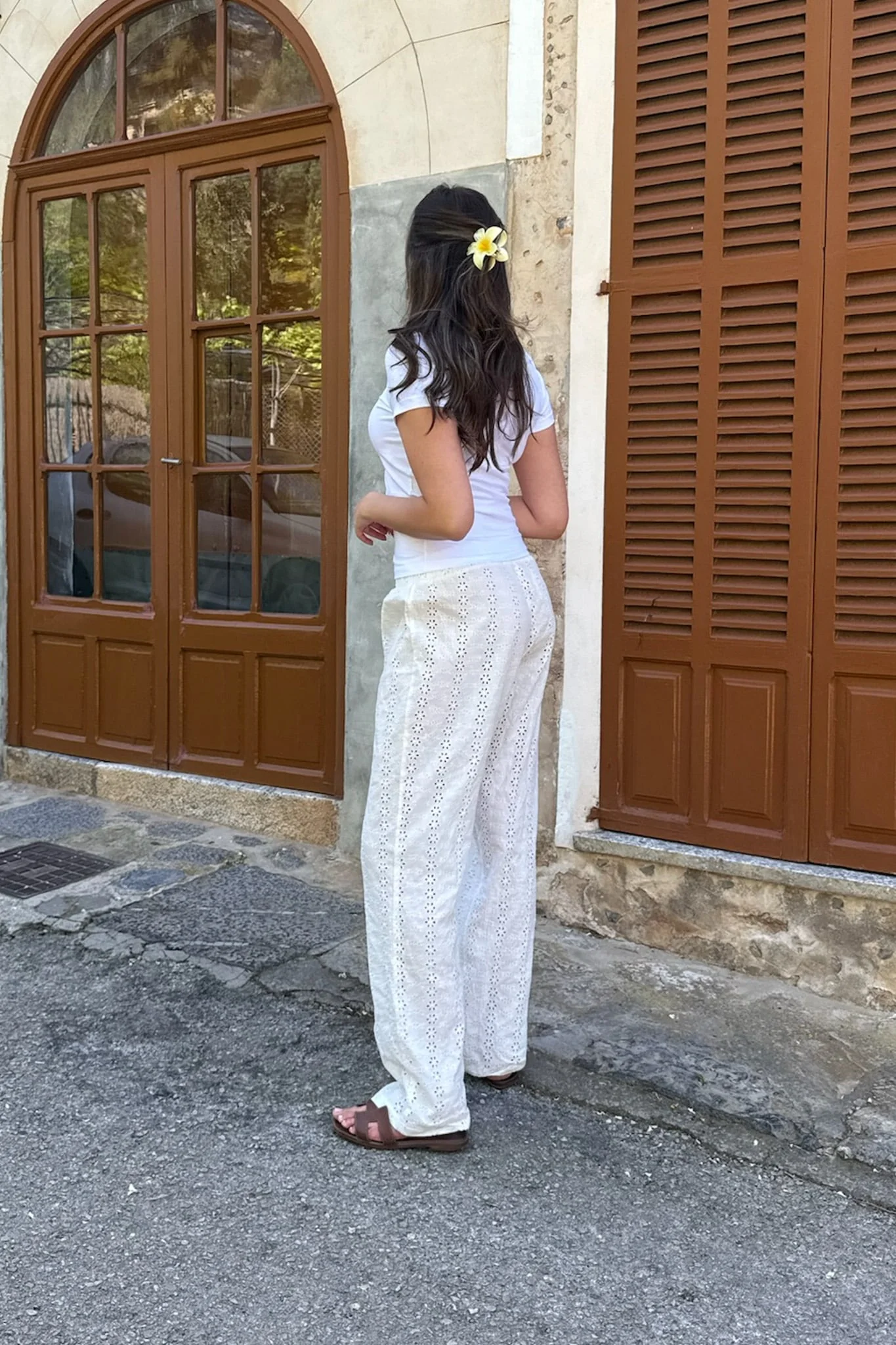 ZhannaIC Pants - White Embroidery - Image 16