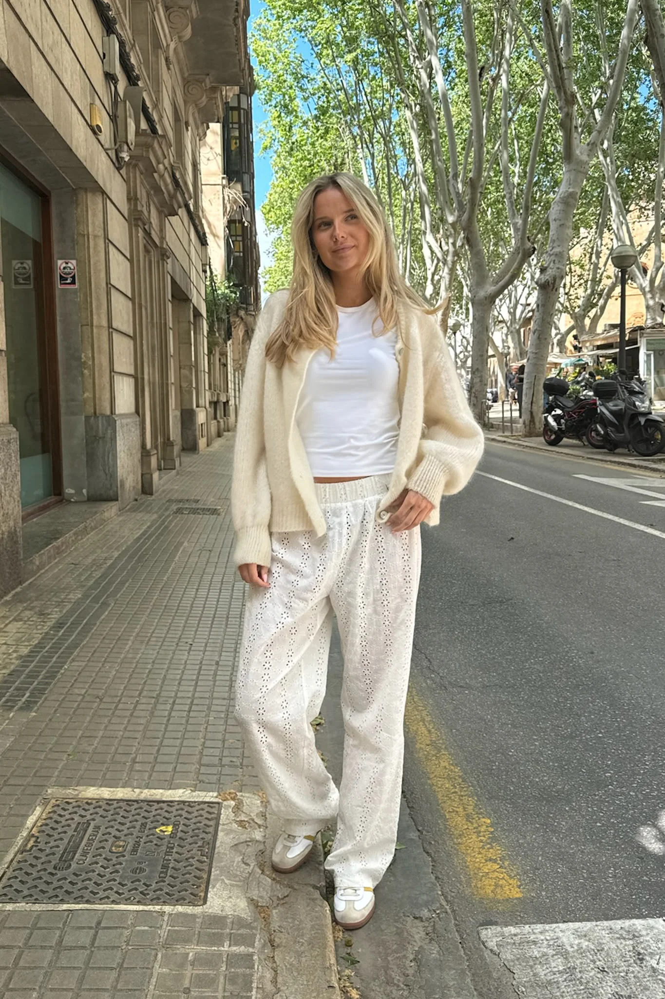 ZhannaIC Pants - White Embroidery - Image 7