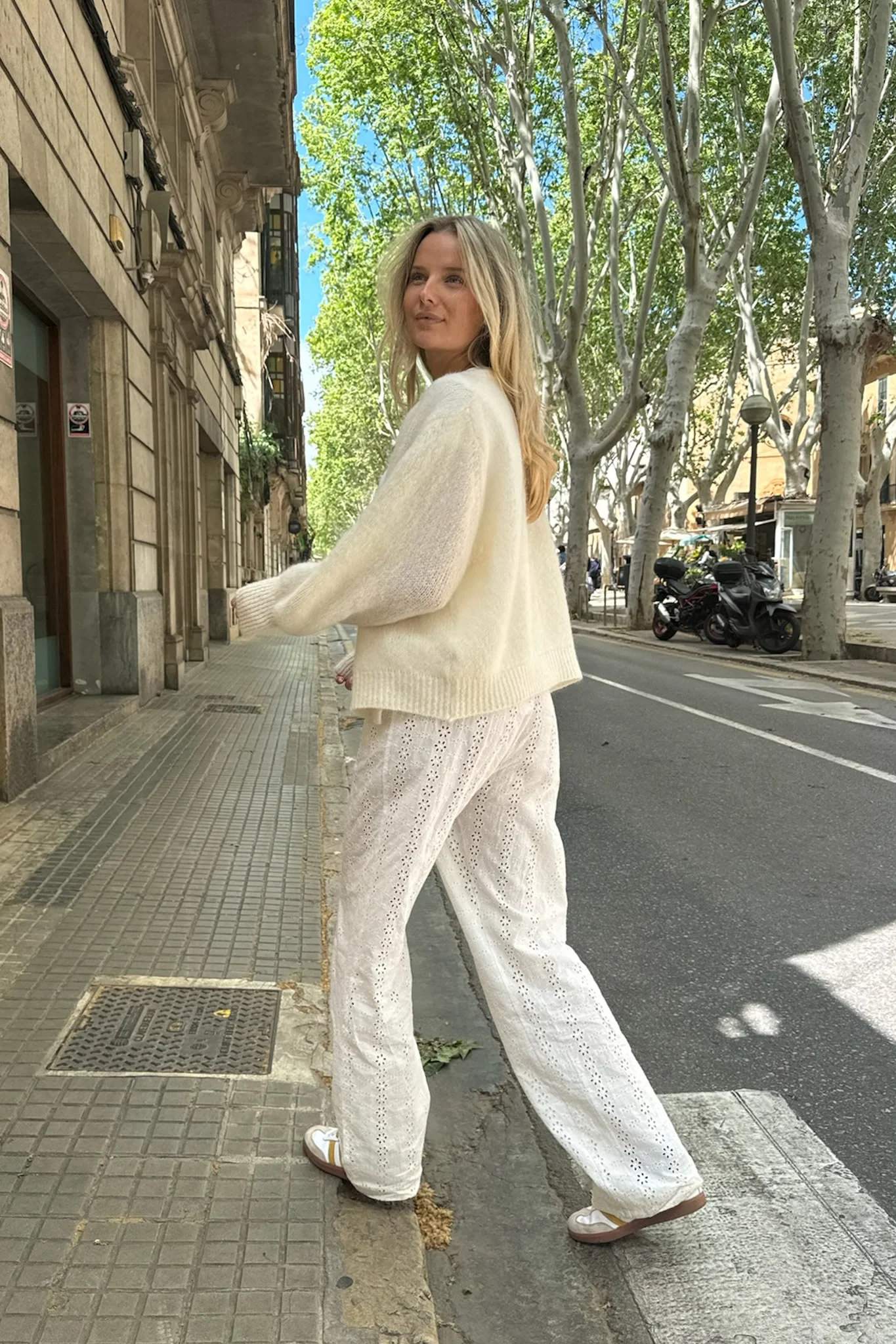 ZhannaIC Pants - White Embroidery - Image 9