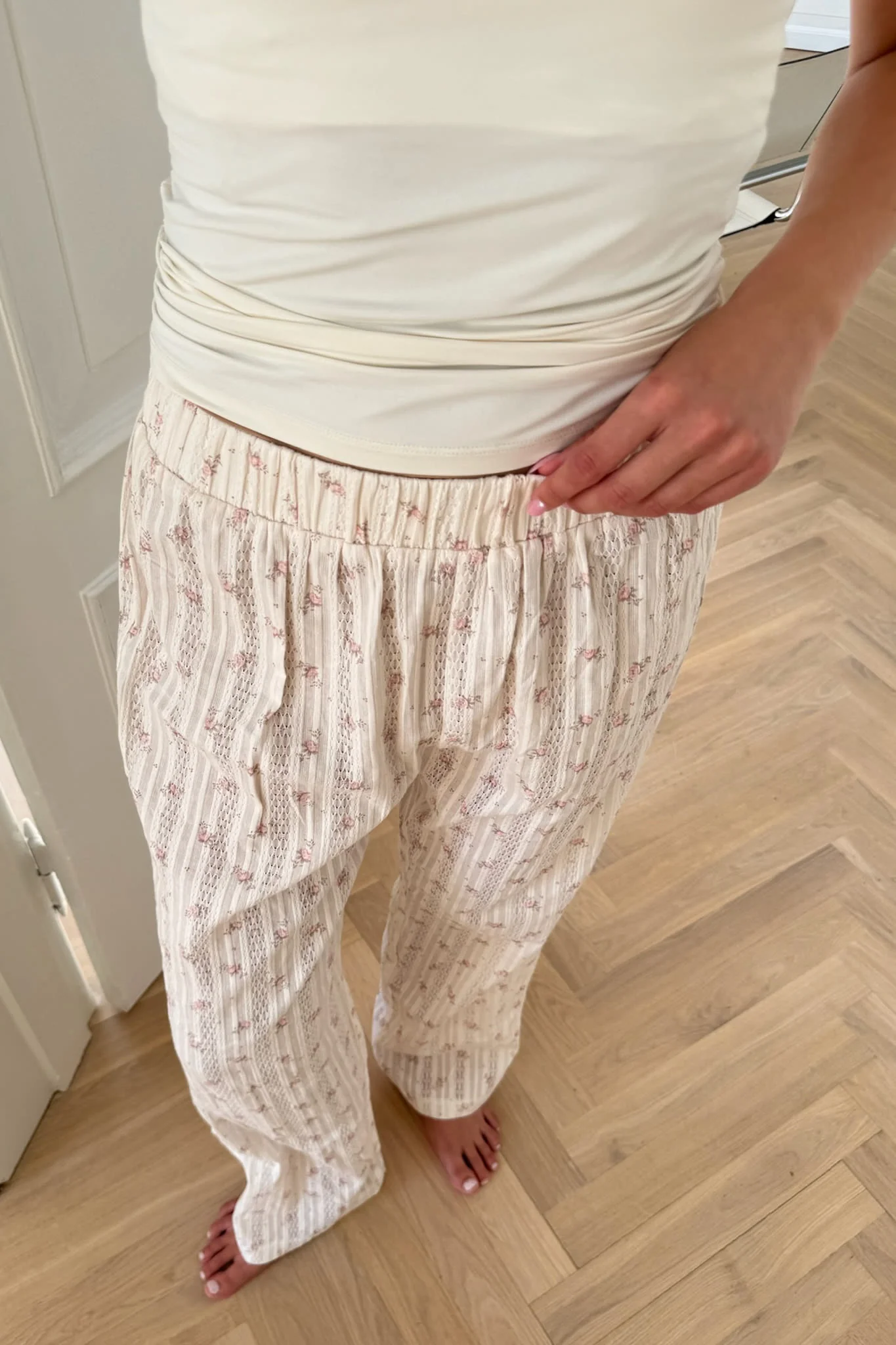 ZhannaIC Pants - Romantic Rose Print - Image 4