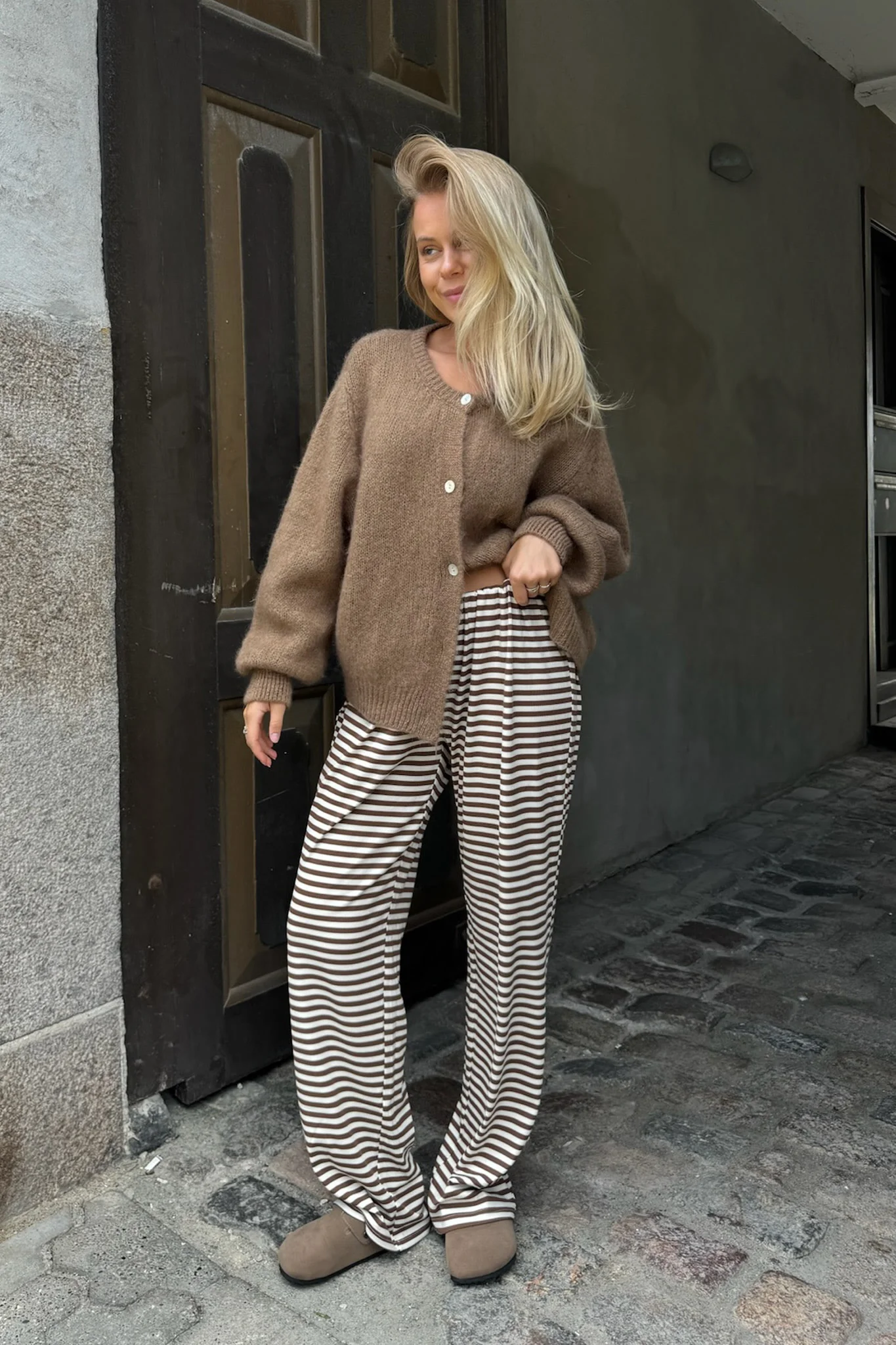 ZhannaIC Pants - Brown Stripes - Image 8