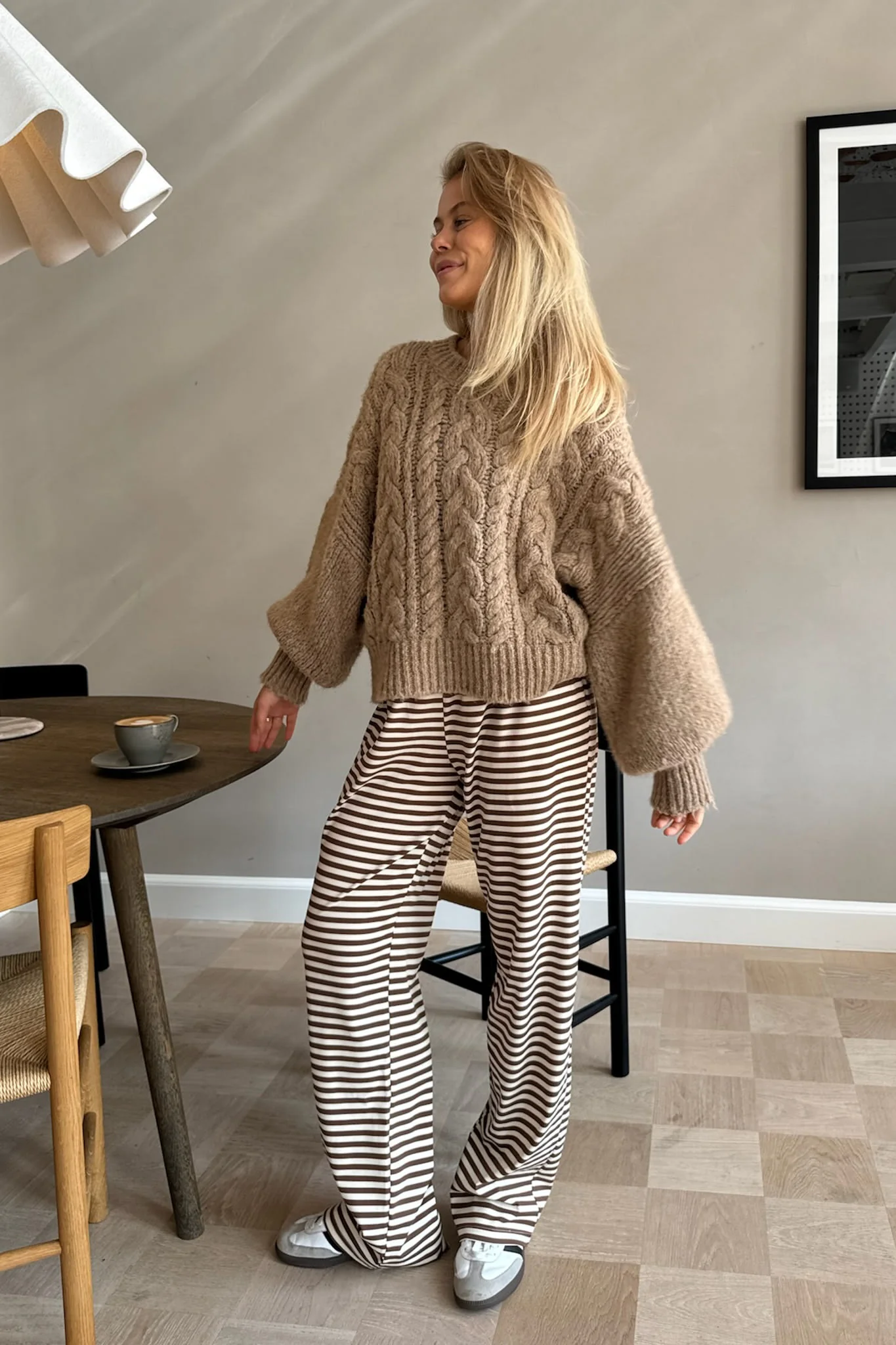 ZhannaIC Pants - Brown Stripes - Image 9