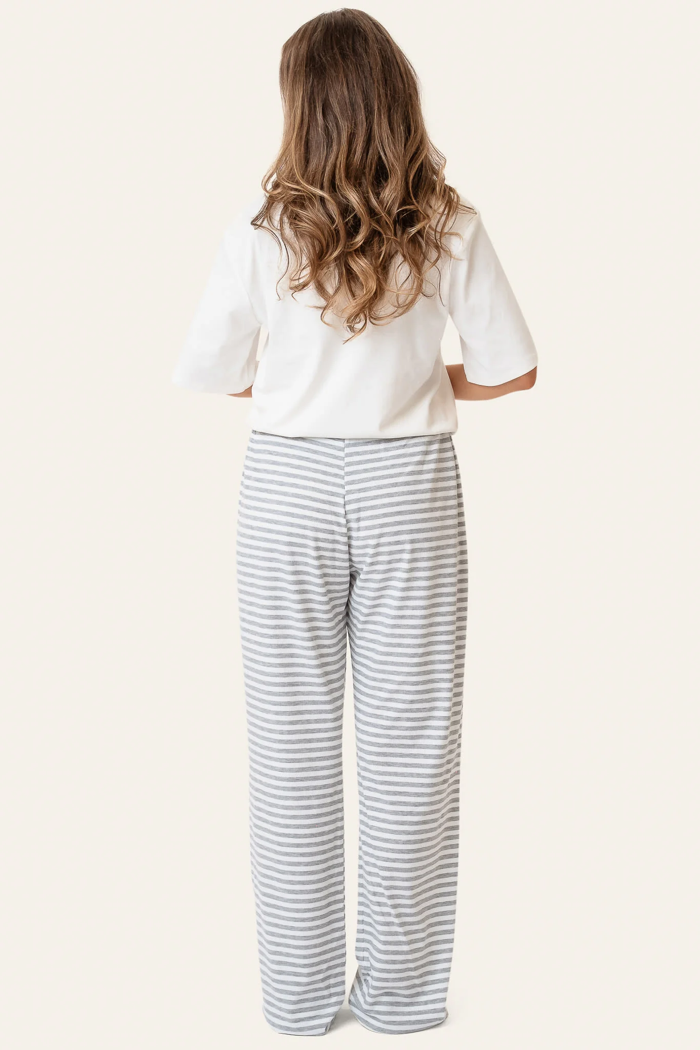 ZhannaIC Pants - Grey Stripes - Image 3