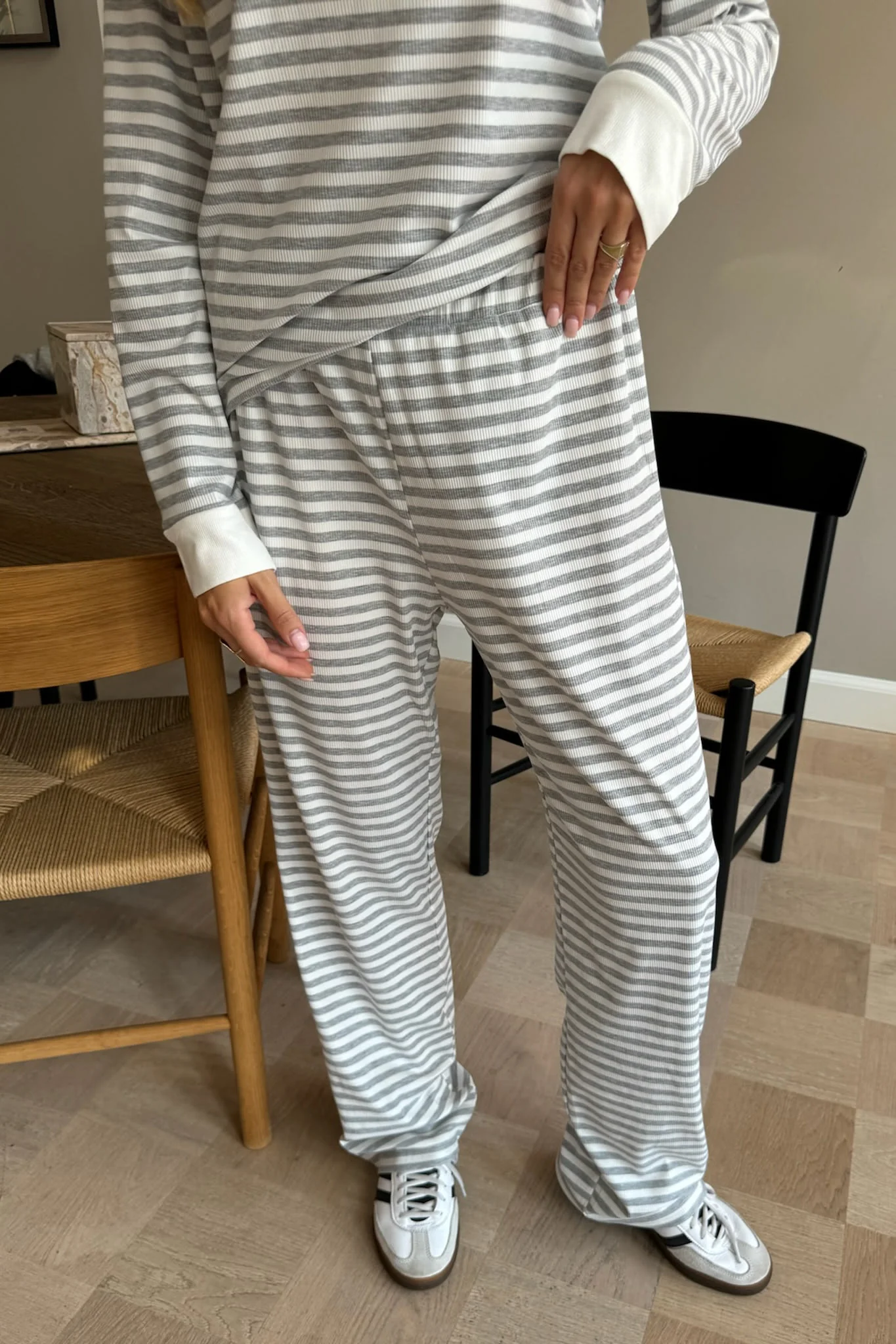 ZhannaIC Pants - Grey Stripes - Image 6
