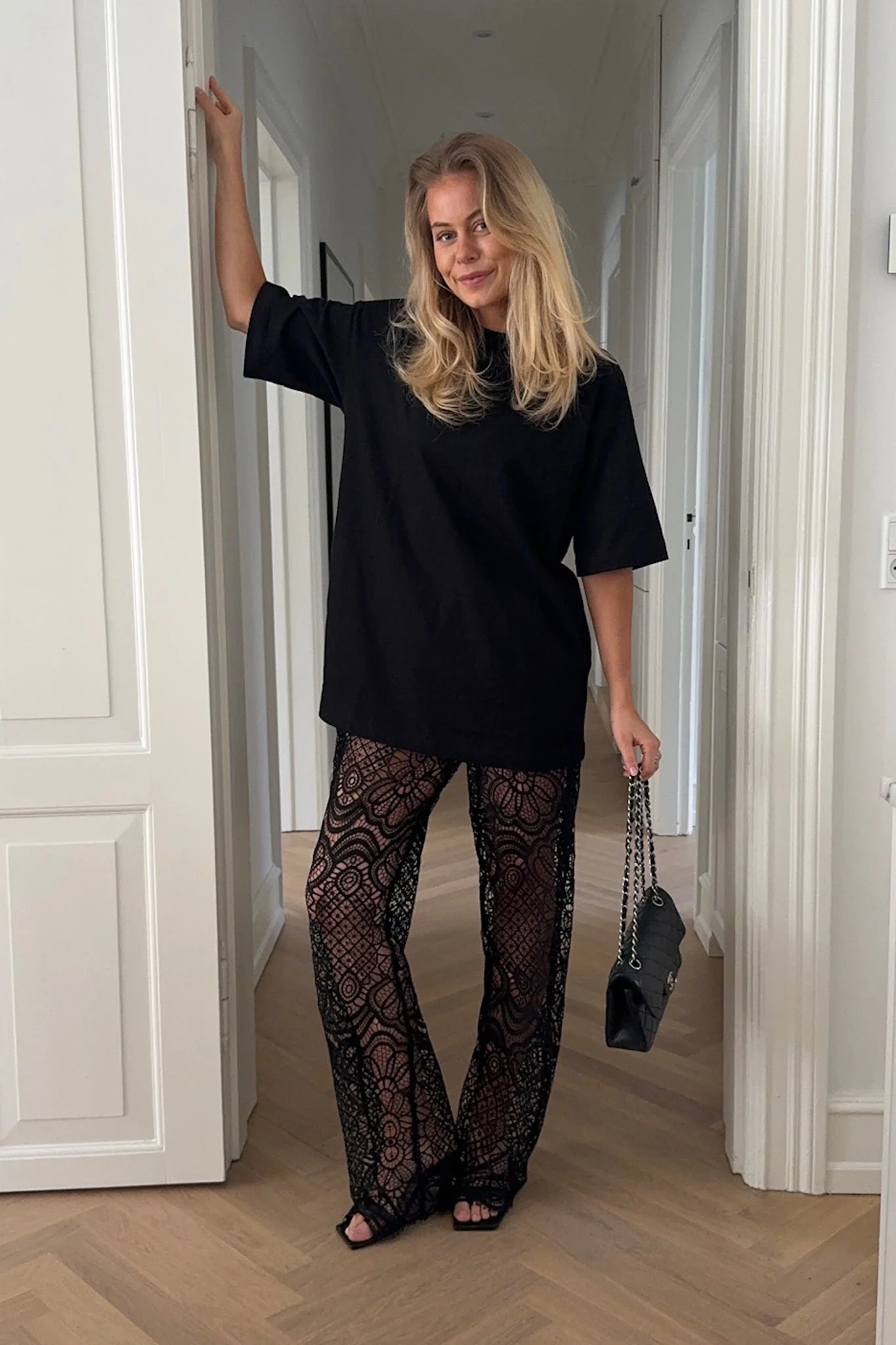 ZhannaIC Pants - Black Heavy Lace - Image 7