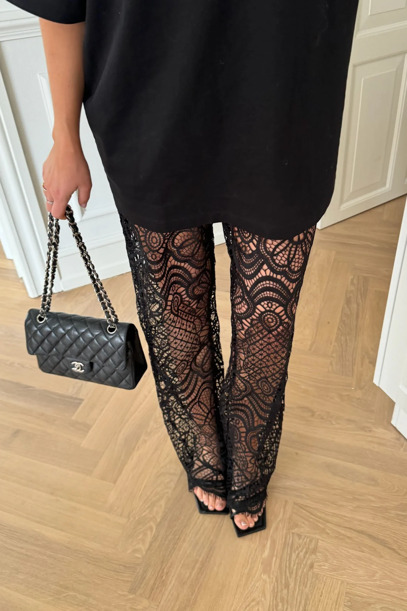ZhannaIC Pants - Black Heavy Lace - Image 9